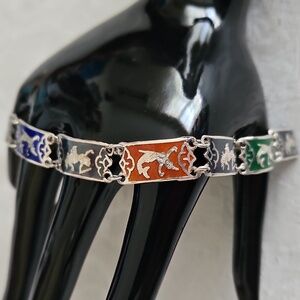 Vintage Siam Silver Bracelet.